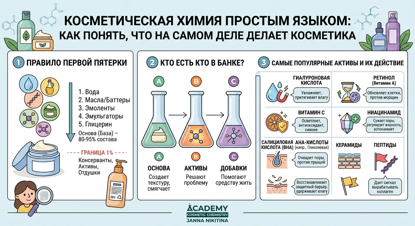 Что такое косметическая химия