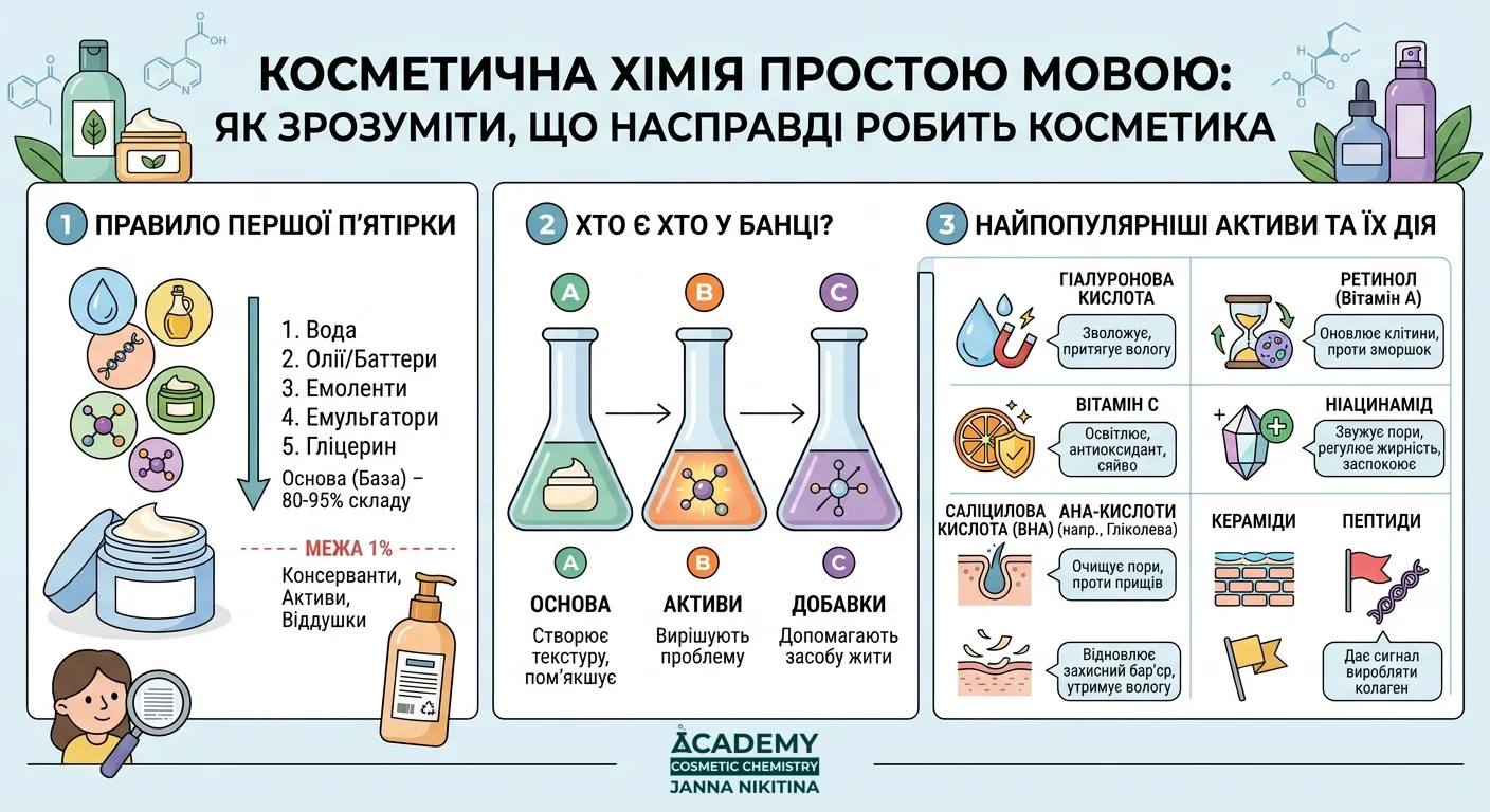 Косметична хімія простою мовою